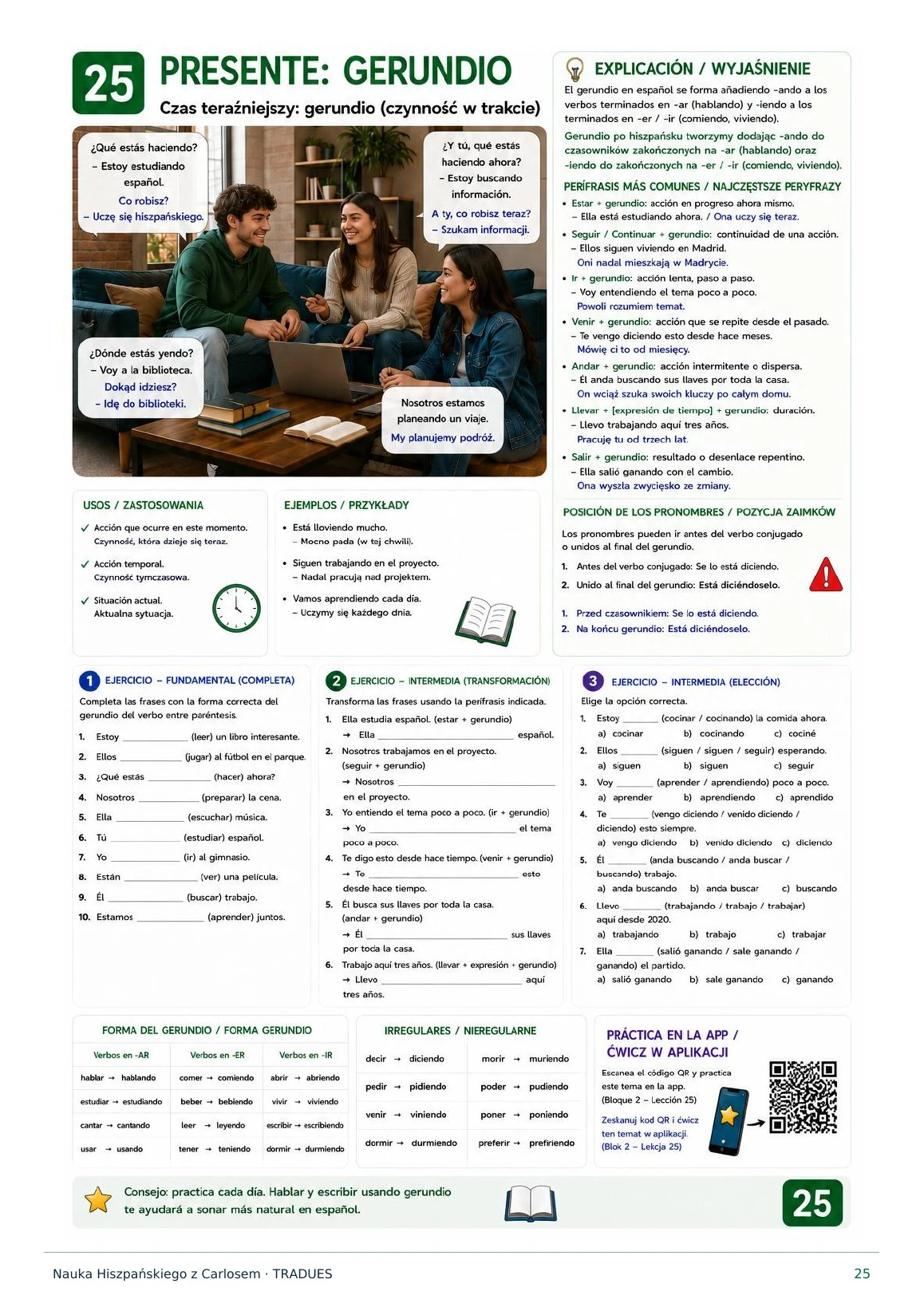 Przykładowy materiał gramatyczny